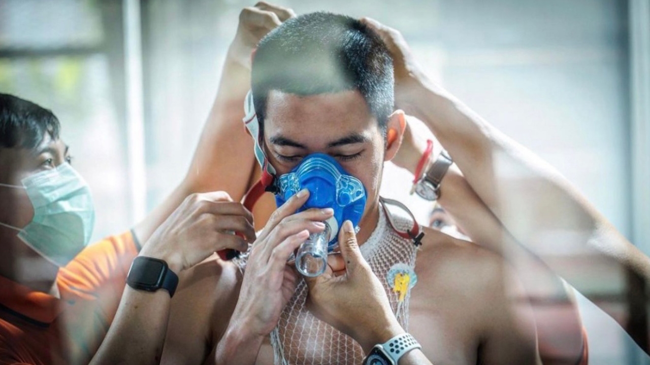 โตโน่ ภาคิน ทดสอบหัวใจผ่านแล้ว เหลืออีก 8 วันจะเริ่มภารกิจว่ายน้ำข้ามโขง