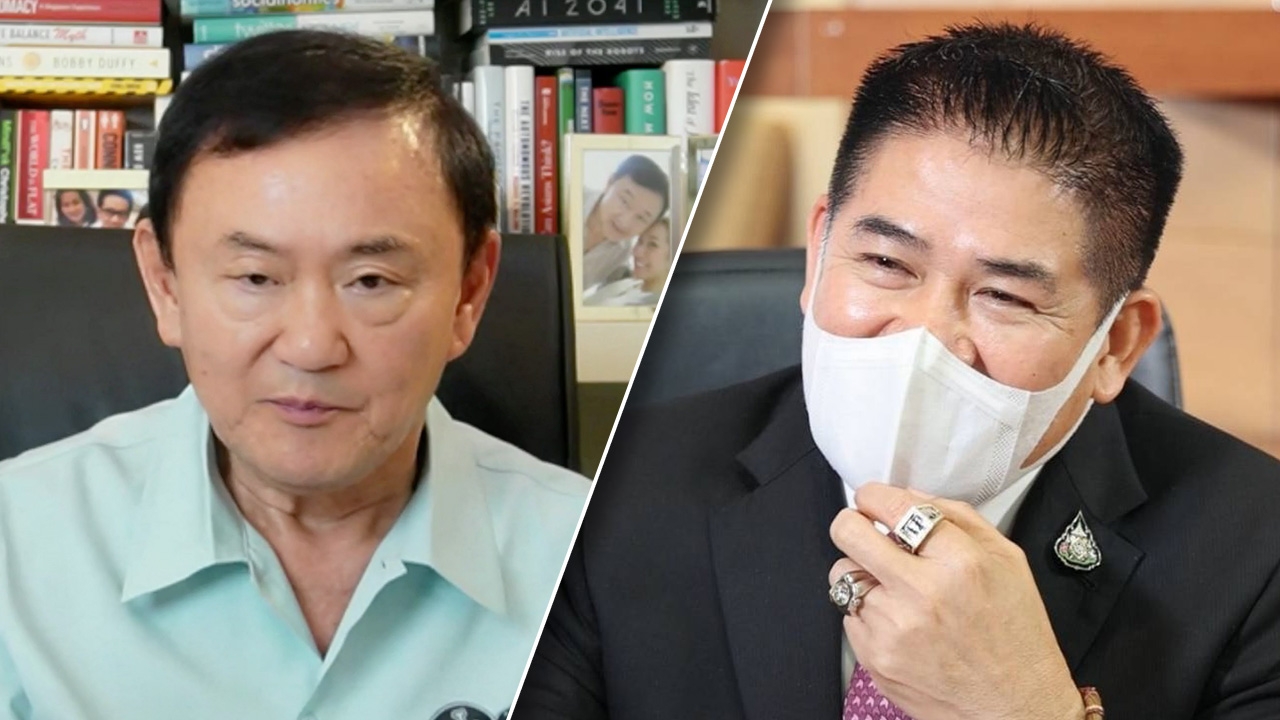 "ทักษิณ" ยัน ไม่มีหน้าที่ ดีล "ธรรมนัส" ปมย้ายกลับซบ "พรรคเพื่อไทย"