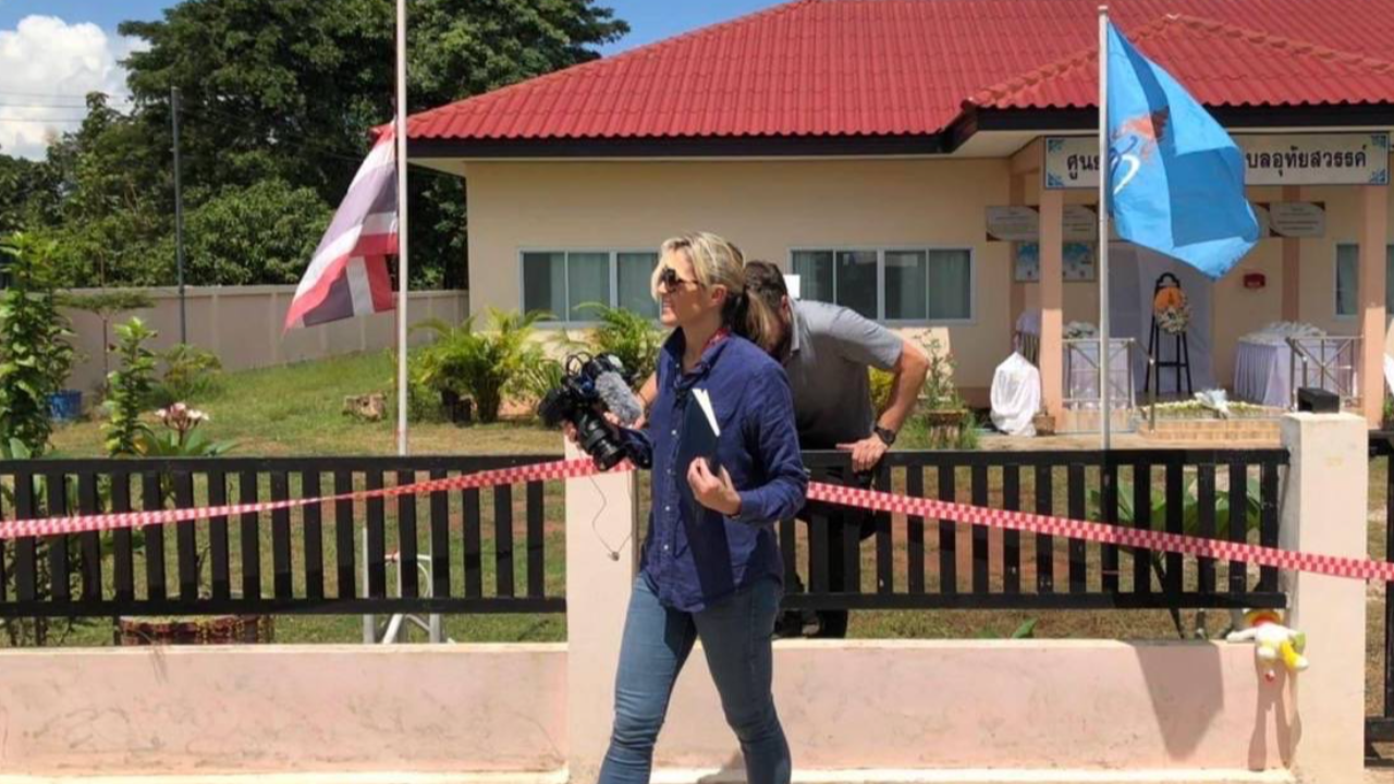 "ไร้จริยธรรม" FCCT ประณาม CNN บุกศูนย์เด็กเล็กฯ ทำข่าวกราดยิง