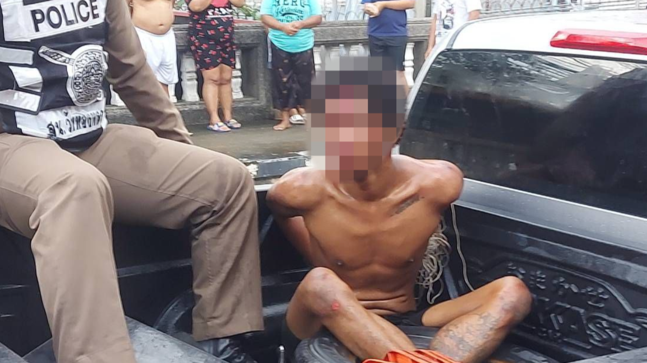 "เลี้ยงเสียข้าวสุก" หลานคลั่งยา คว้ามีดปาดคอ ลุงป่วยติดเตียงตายสยอง