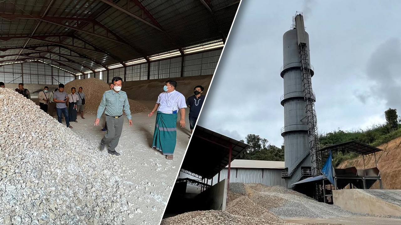 พม่าสั่งปิดเตาเผาปูนขาว คาดต้นตอปล่อยไฮโดรเจนไซยาไนด์ เหม็นถึงแม่สาย