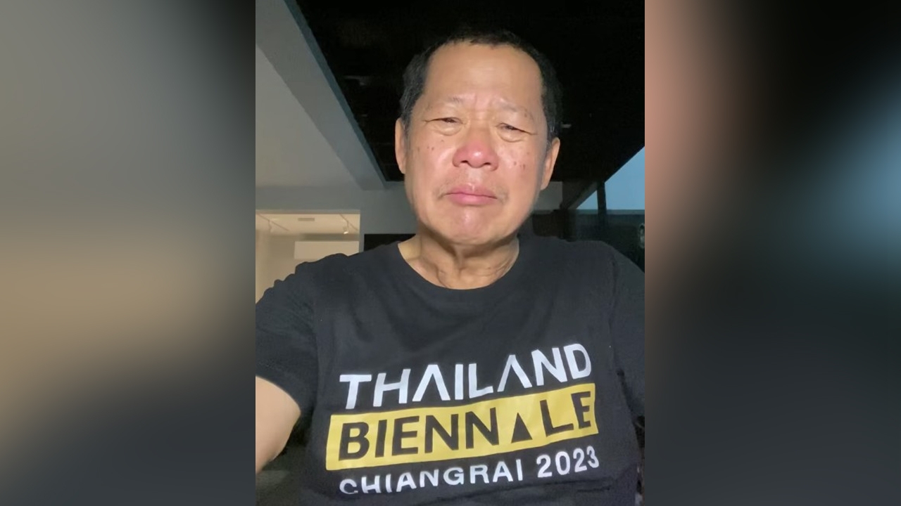 "อ.เฉลิมชัย" ตัดพ้อหนัก ผู้ว่าฯ เชียงรายถูกสั่งย้าย บอกสิ้นหวังงานศิลปะระดับโลก