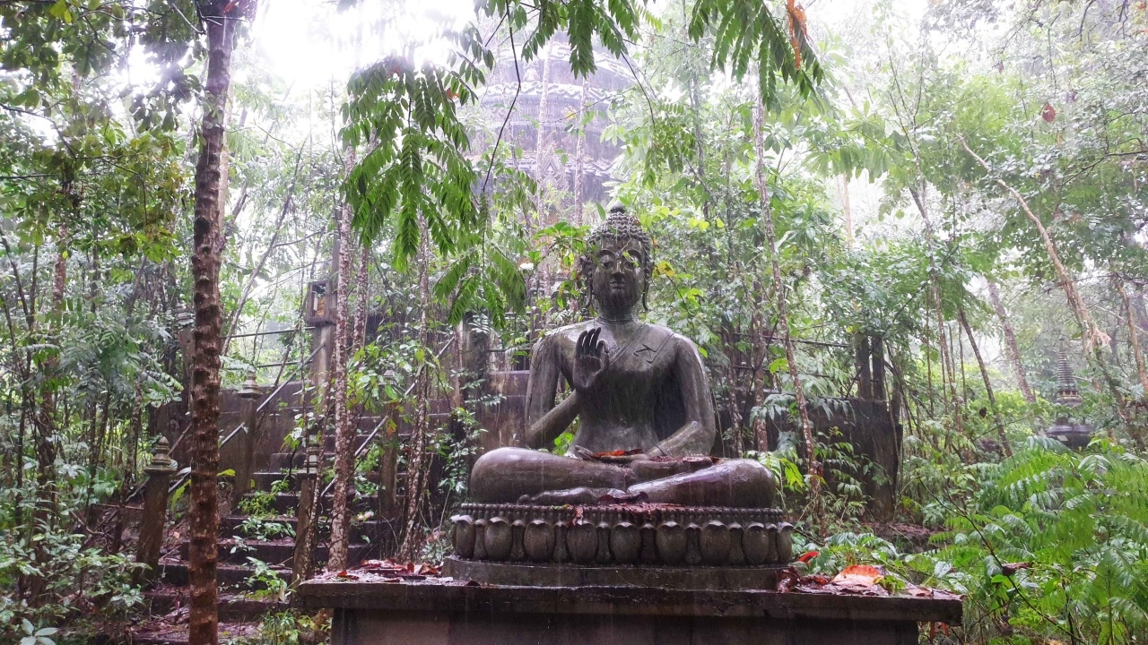 นายก อบจ.ชุมพร พร้อมบูรณะวัดร้างกลางป่า เป็นสถานปฏิบัติธรรม