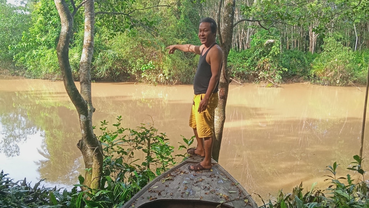 กระบี่ เตือนชาวบ้าน ระวังจระเข้ยาว 3 เมตร โผล่ริมคลองปกาสัย ยังไม่จัดทีมล่า