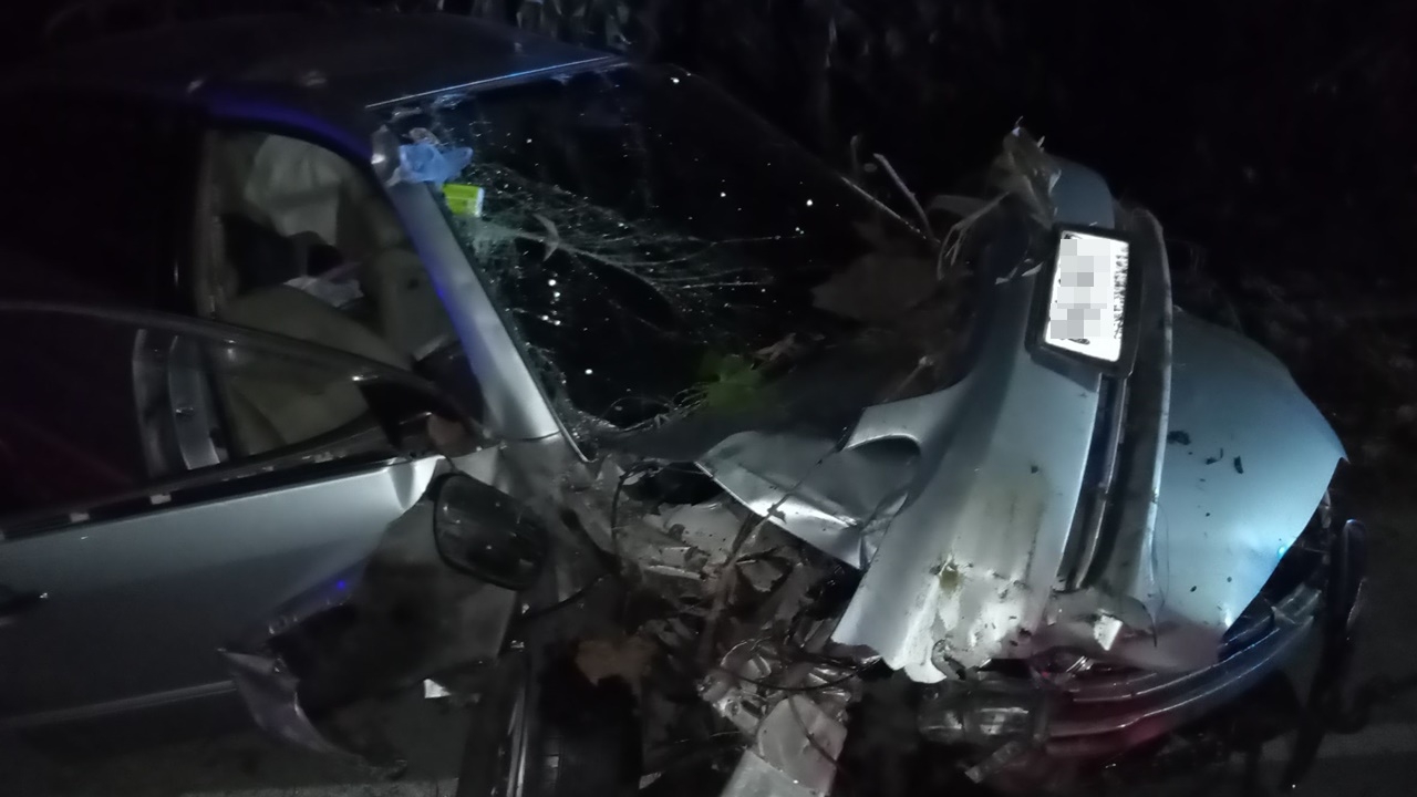 พันเอกกองทัพไทย ขับเก๋งเสียหลักแหกโค้งตกข้างทาง บาดเจ็บสาหัส