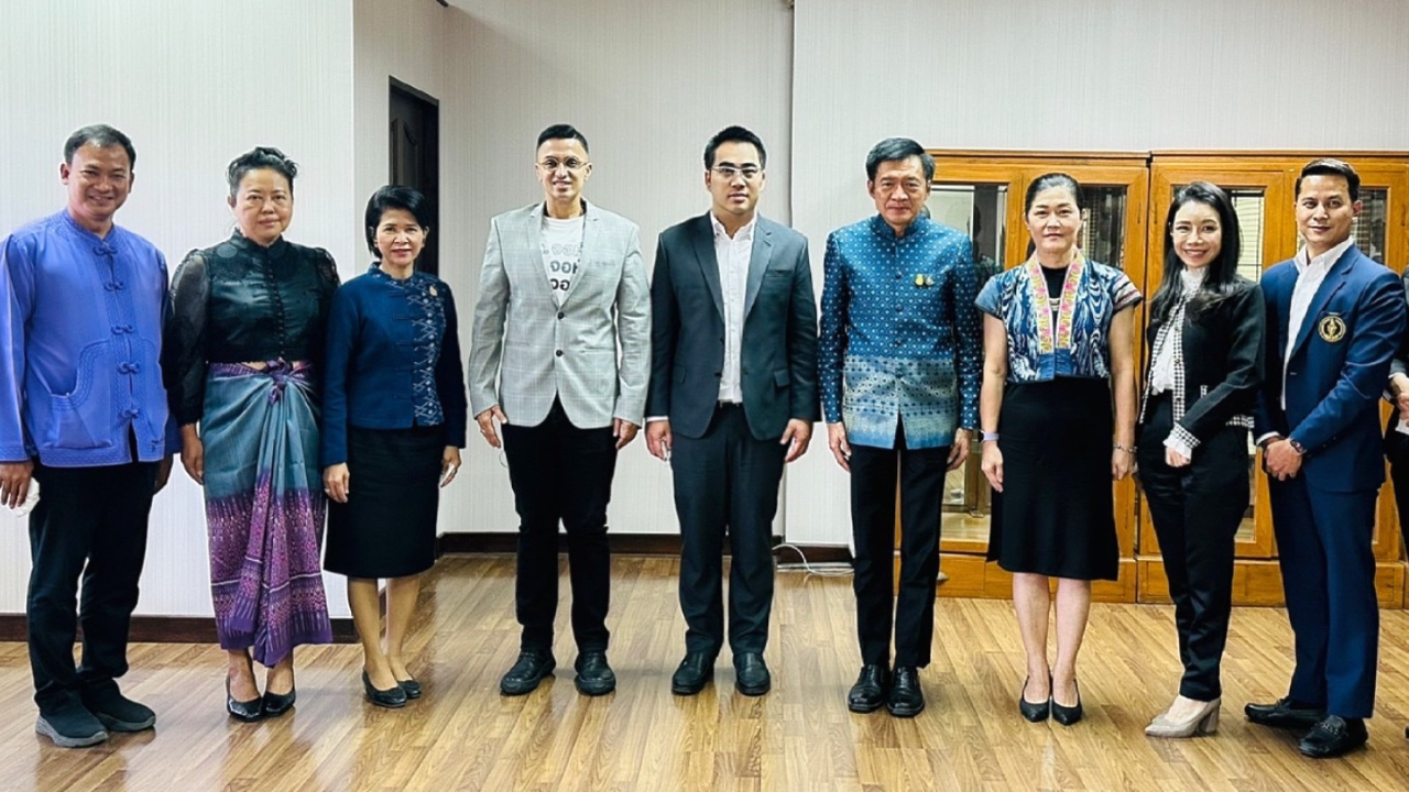 "พลภูมิ" นำคณะ ยินดี "อธิบดีกรมส่งเสริมวัฒนธรรม" หลังเข้ารับตำแหน่ง