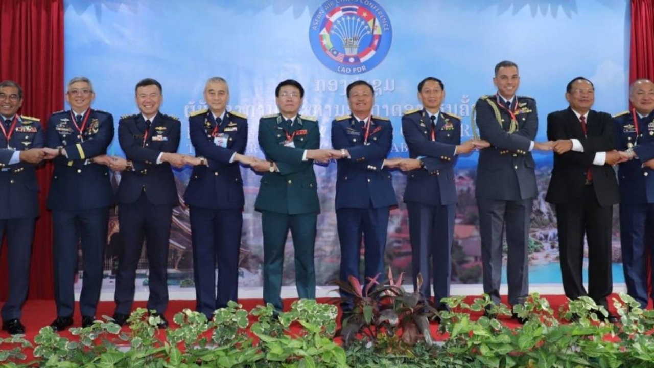 ผบ.ทอ. ร่วมประชุม ผบ.ทอ.อาเซียน เมืองหลวงพระบาง สู่ความร่วมมือทางทหาร