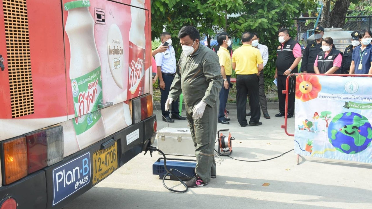 กรุงเทพฯ คุมเข้ม ตรวจวัดควันดำ รถขนส่งสาธารณะ แก้ปัญหามลพิษทางอากาศ