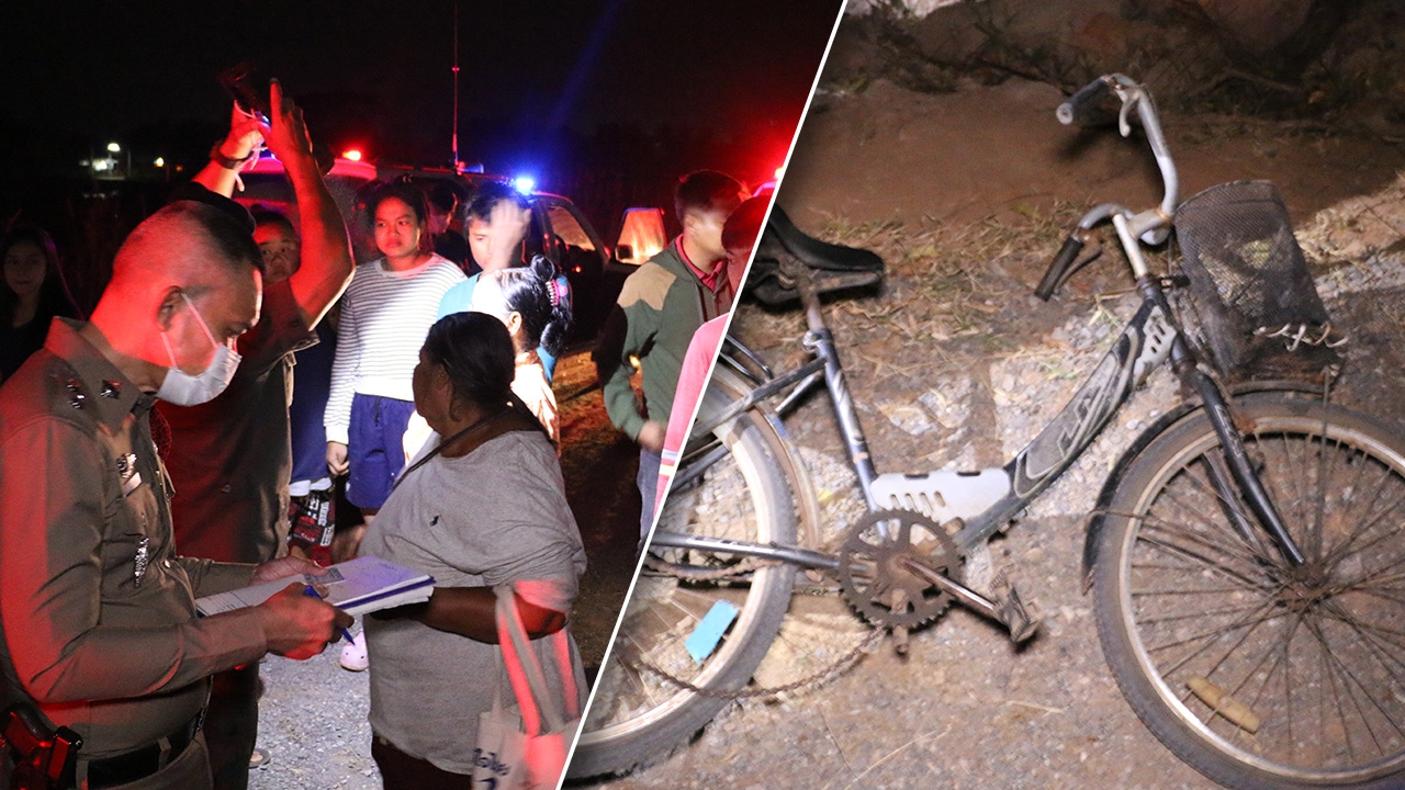 พ่อเฒ่าวัย 61 จัดหนัก ดื่มฉลองลอยกระทง สุดท้ายปั่นจักรยานตกสระน้ำดับ