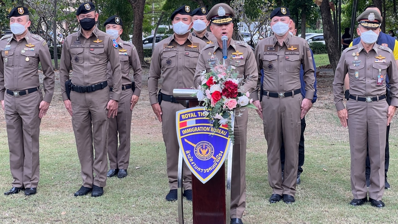 สตม.-บช.ส.-ตร.ทท. เปิด Operation X-ray 30 จุด ค้นหาคนต่างด้าวผิดก.ม.