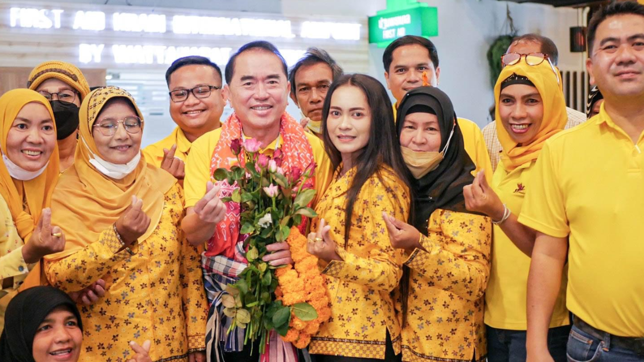 "วรงค์" นำไทยภักดี บุก จ.กระบี่ พบชาวบ้าน เก็บข้อมูลกำหนดนโยบายหาเสียง
