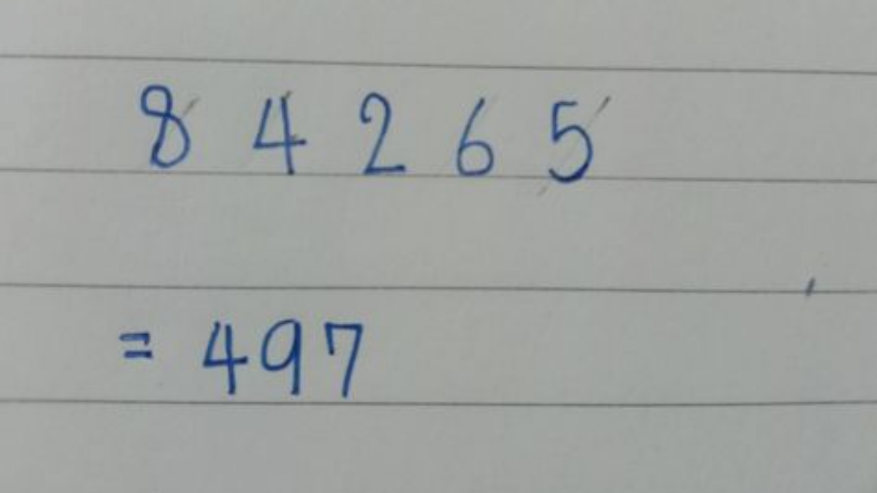 เฉลยแล้ว การบ้านเด็ก ป.6 หลังโซเชียลช่วยหาคำตอบ ทำยังไงให้ได้ 497