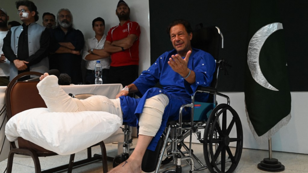 "อิมราน ข่าน" เปิดใจครั้งแรก ยืนยันประท้วงต่อชี้นายกฯปากีสถานเอี่ยวแผนลอบสังหาร