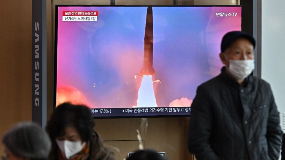 ระอุ เกาหลีเหนือยิงขีปนาวุธมากสุดในวันเดียว เกาหลีใต้ยิงมิสไซล์ลงทะเลตอบโต้