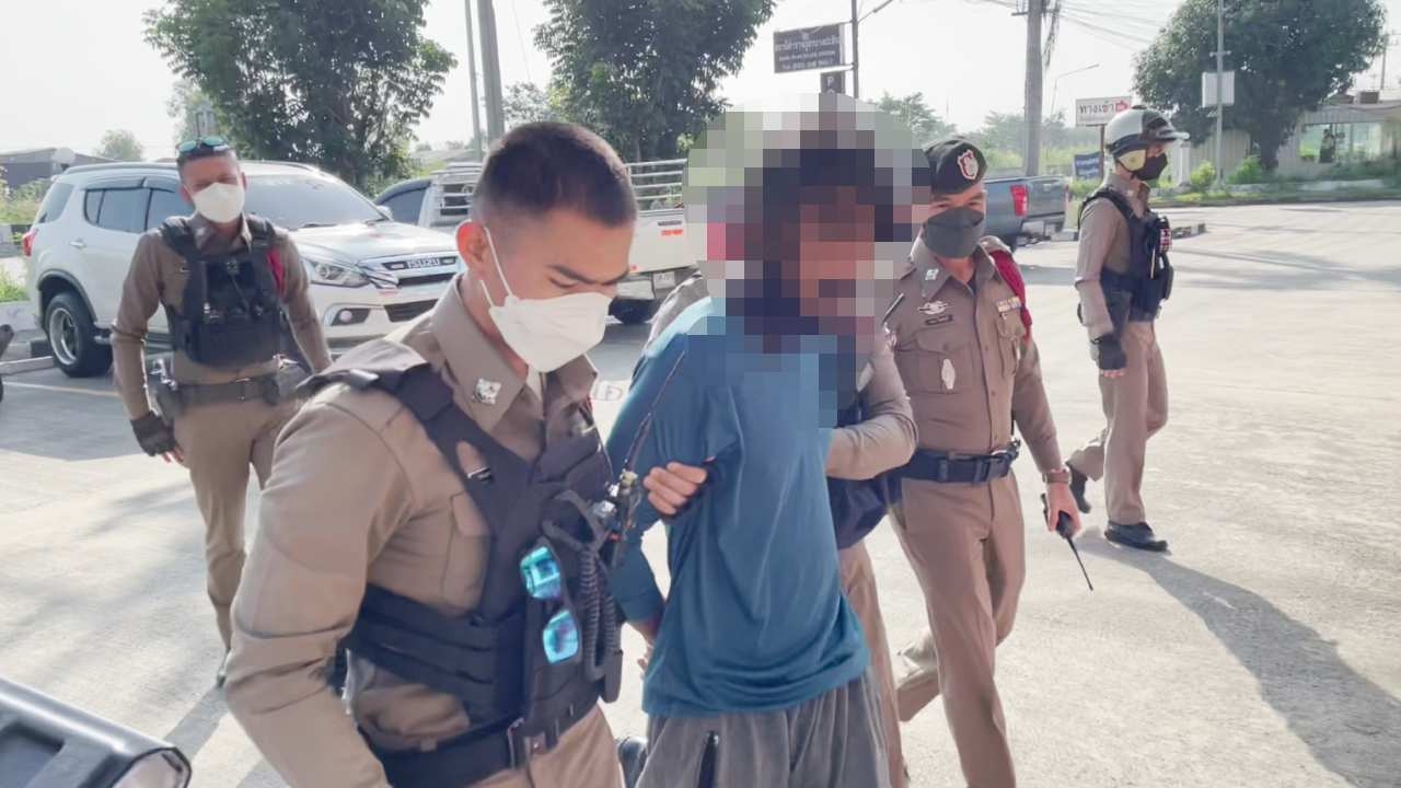 ตร.บางปะอินคุมตัวหลานขี้ยาแทงย่า 3 แผลเจ็บสาหัส เจ้าตัวยังให้การปฏิเสธ