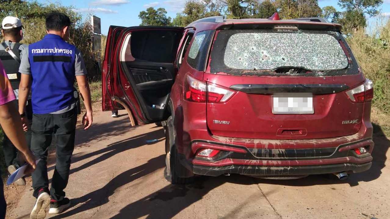 เมีย “เปา กระนวน” ยังสาหัสถูกยิง 5 นัด จากเหตุตำรวจจับตายผัว