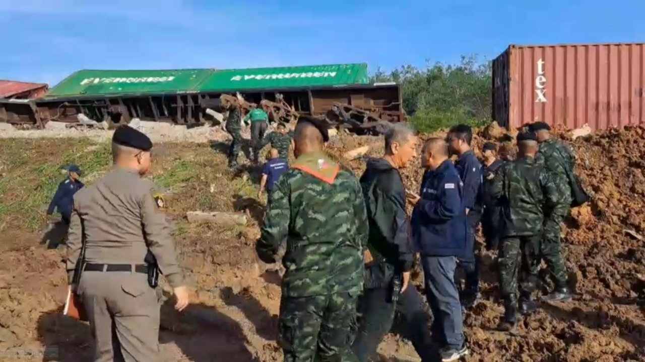 สหภาพฯ รฟท.ประณามเหตุวางบึมรางรถไฟสายใต้ จ.สงขลา นัดถกเพิ่มความปลอดภัยเข้ม