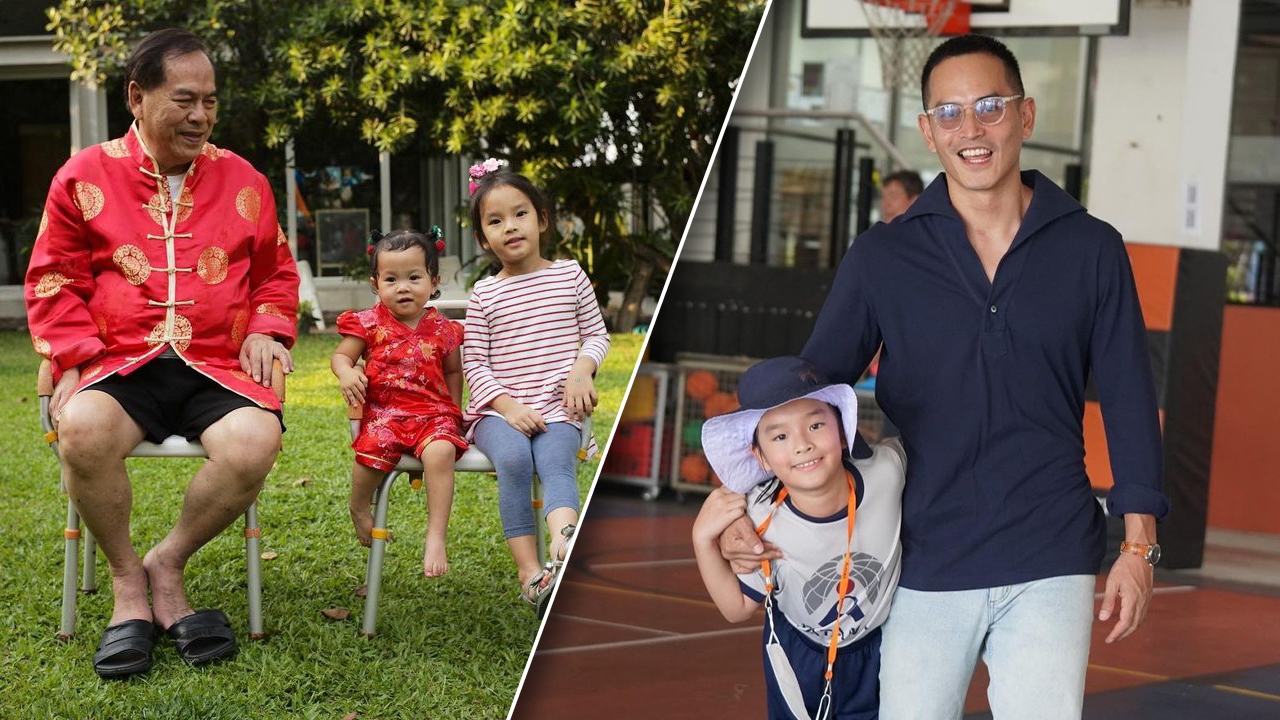 สงกรานต์ โพสต์ภาพ ปู่ไพวงษ์ กับหลานๆ ใส่แคปชั่น "สุขสันต์วันปู่ครับ"