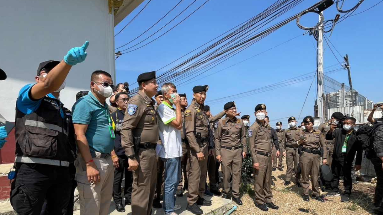 ตร.ไซเบอร์ลุยตัดวงจรแก๊งคอลเซ็นเตอร์ พบจุดพาดสายข้ามไปฝั่งเขมร