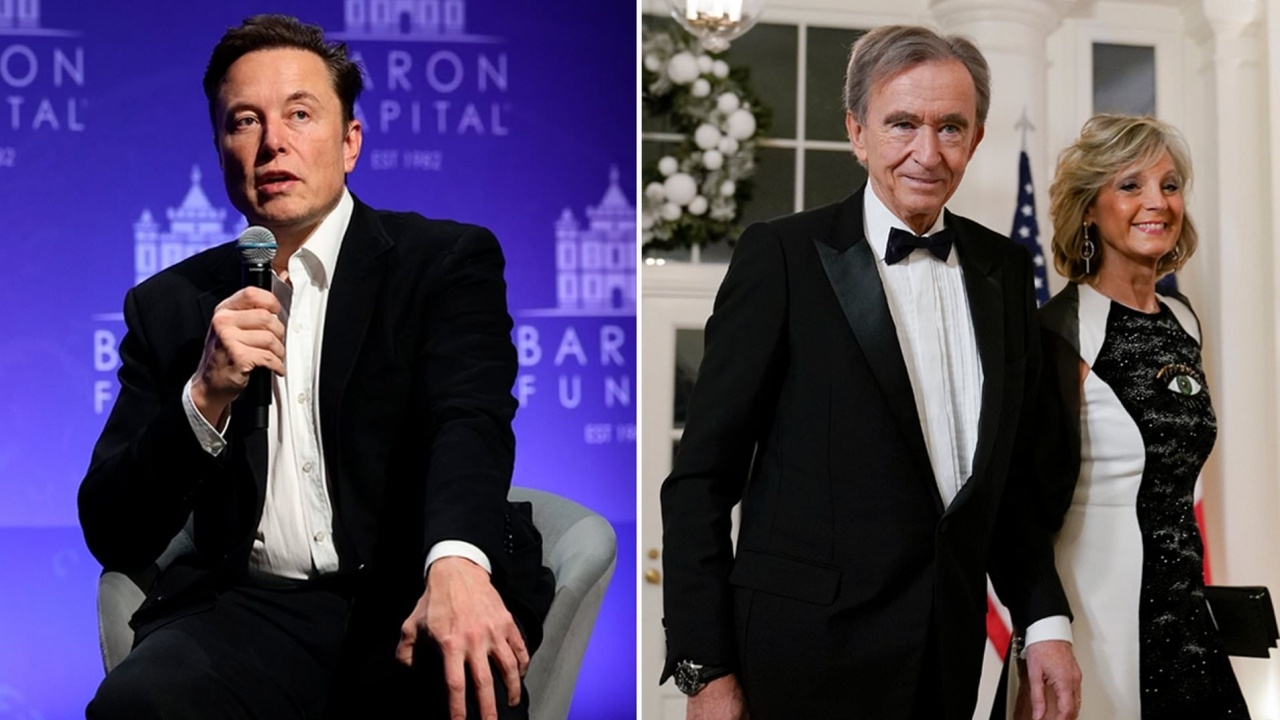 "เจ้าพ่อแบรนด์เนม" โค่น "อีลอน มัสก์" ขึ้นแท่นบุคคลที่ร่ำรวยที่สุดในโลก