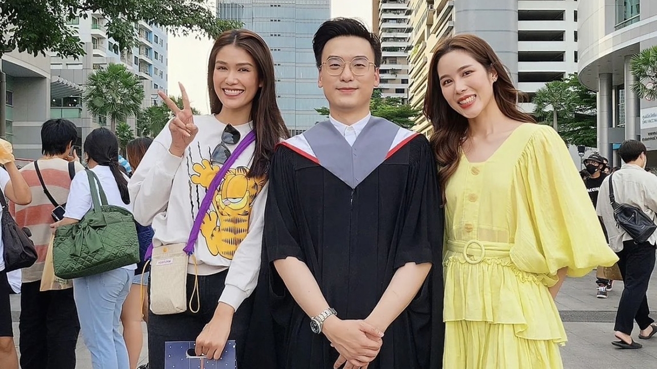 เบญ เรวิญานันท์ โผล่ร่วมยินดี อ๊อฟ ชัยนนท์ ผู้ประกาศหนุ่ม ตอกย้ำสถานะแฟนชัดเจน