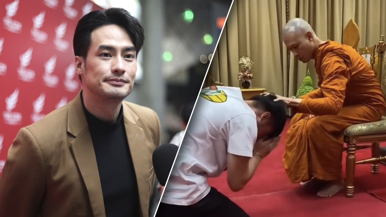 บอย ปกรณ์ ได้รับพรจาก พระหน่อง ทำเอาชาวเน็ตกดไลค์รัวๆ อดขำกันไม่ได้