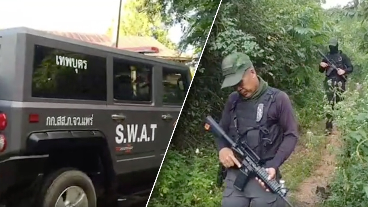 วิสามัญ มือปืนคดีรักสามเส้า 1 หญิง 2 ชาย หลัง ตะโกนลั่น "ขอสู้ตาย"