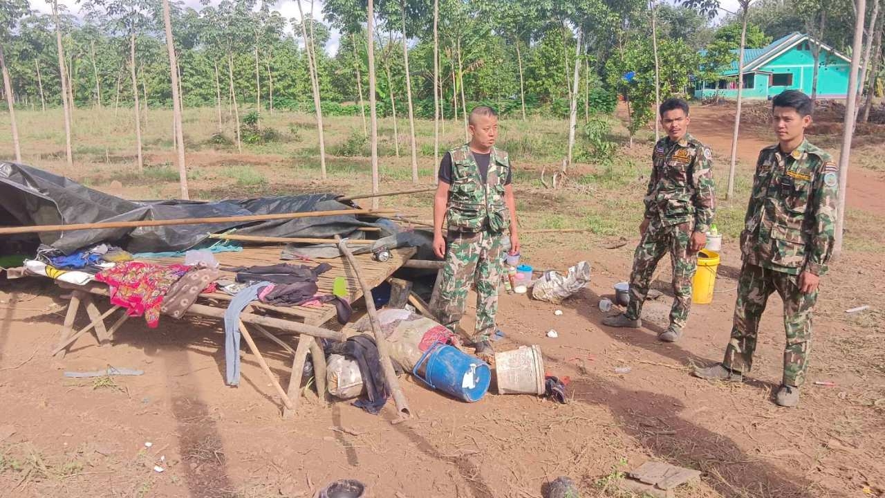 ช้างป่าบุกทำร้าย 3 พ่อแม่ลูกกัมพูชา ที่แก่งหางแมว รื้อเต็นท์พังยับทั้งหลัง