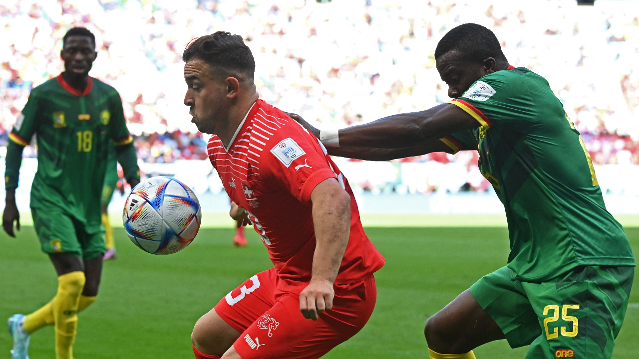 ยิงได้ไม่ดีใจ "สวิตเซอร์แลนด์" เฉือนชนะ "แคเมอรูน" ฟุตบอลโลก 2022 นัดแรก กลุ่มจี