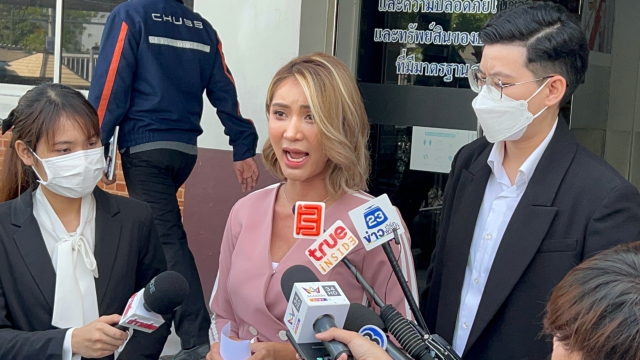 มินดา แจ้งความเพิ่ม พระเอก ฟ. ตามรังควาญ ขู่ "มึงเจอกูแน่" 