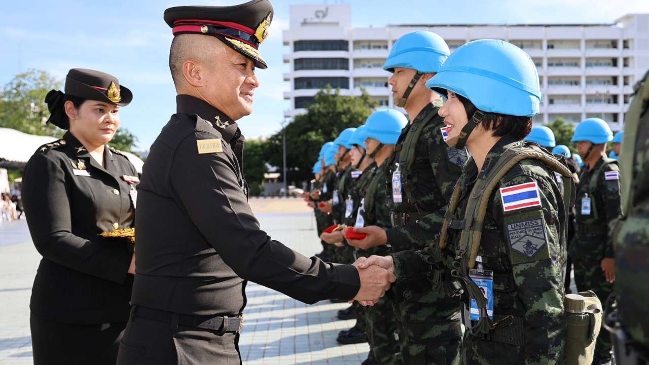 ผบ.ทสส. ส่ง 273 ทหารไทย ผลัดที่ 5 ร่วมภารกิจรักษาสันติภาพเซาท์ซูดาน