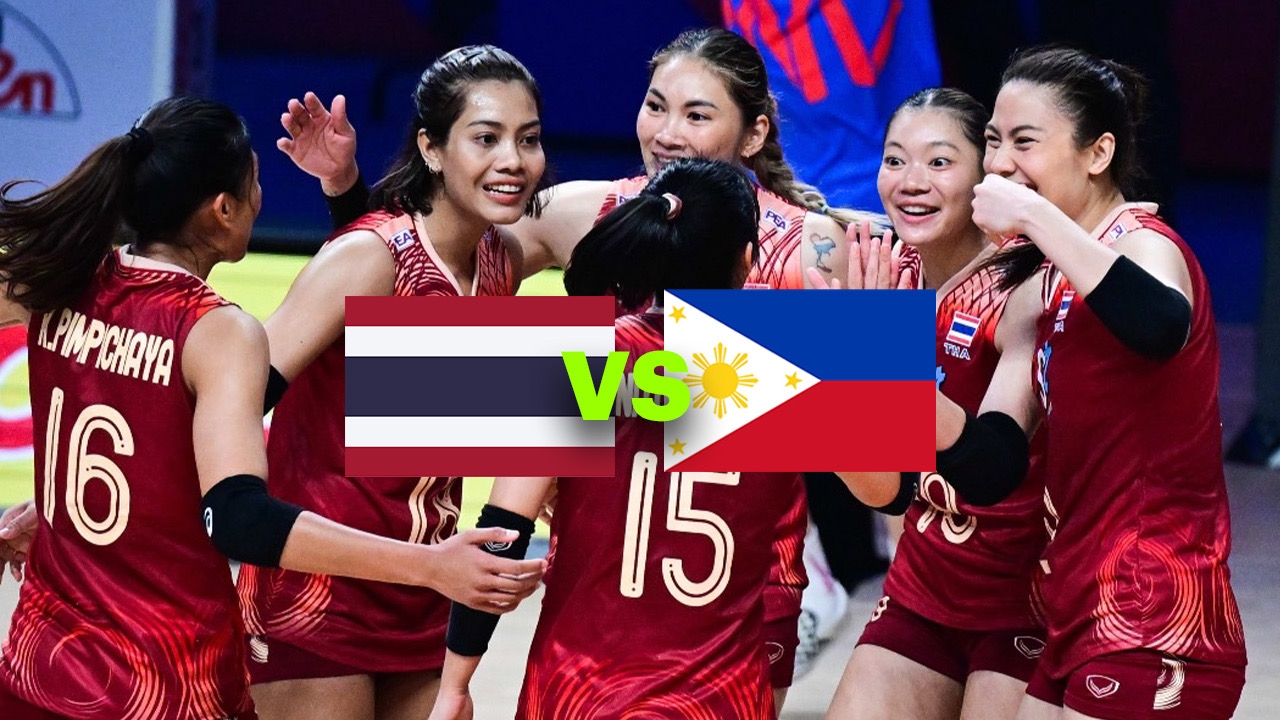 555สล็อต สด วอลเลย์บอลหญิงทีมชาติไทย VS ฟิลิปปินส์ ซี วี.ลีก 2024 สัปดาห์ 2 นัด 1 ถ่ายทอดสดช่องไหน