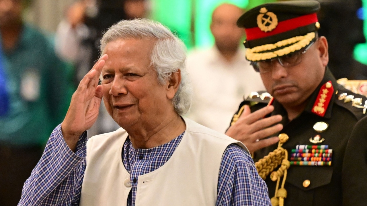 Muhammad Yunus takes oath as acting prime minister of Bangladesh now