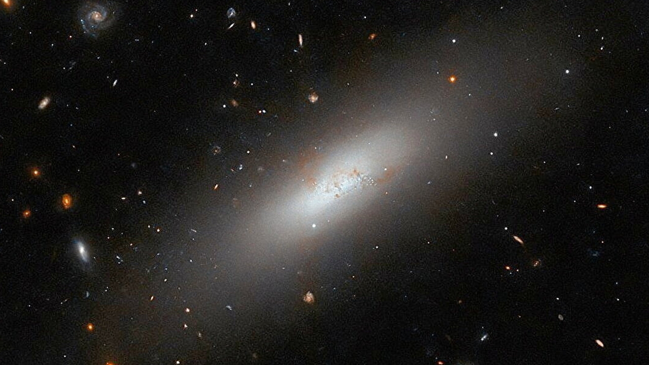 Hubble Space Telescope image of a small galaxy in the Maiden constellation has been revealed.