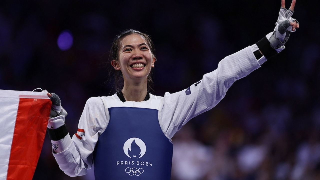 กระหึ่มโลก "พาณิภัค" ไล่เตะ "สาวจีน" คว้าเหรียญทอง เทควันโด โอลิมปิก 2024
