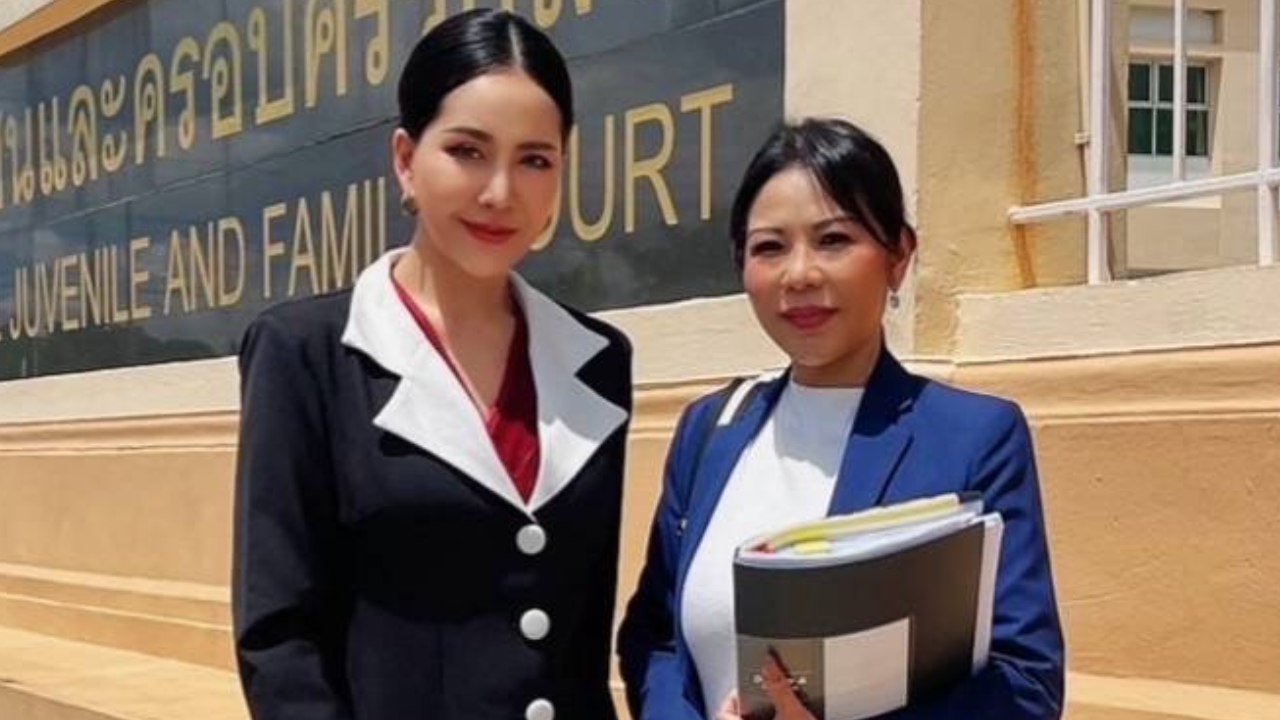 “น้ำฝน เพชรปวีณ์” สู้คดี เรียกร้องสิทธิให้ลูก ด้านไฮโซหนุ่มฟ้องกลับอ้างเป็นสามี