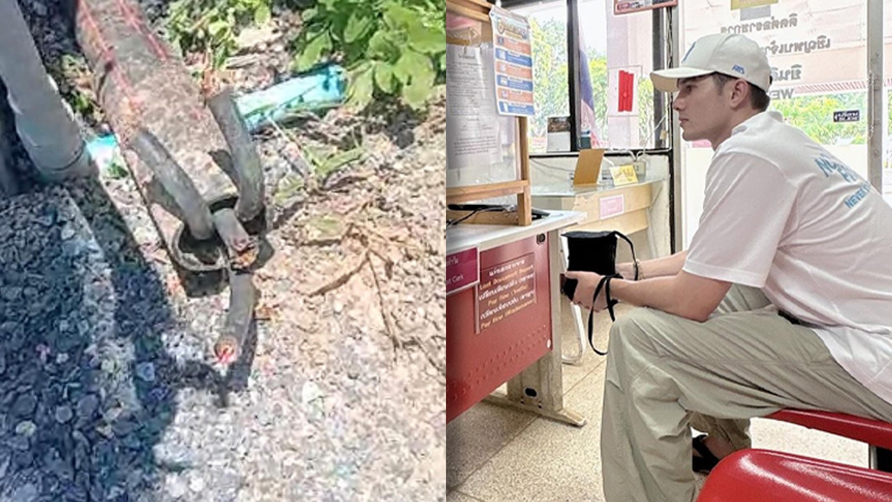 โดนเข้าแล้ว มิกค์ แจ้งความที่สถานีตำรวจ เหตุโดนโจรขโมยสายไฟที่บ้าน 