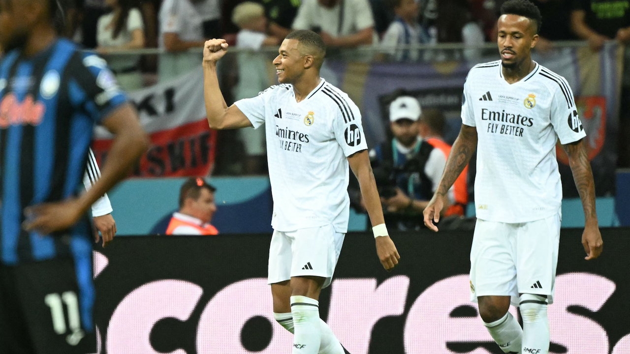 เอ็มบัปเป ประเดิมสวย "เรอัล มาดริด" เชือด "อตาลันตา" คว้าแชมป์ซูเปอร์คัพ สมัยที่ 6