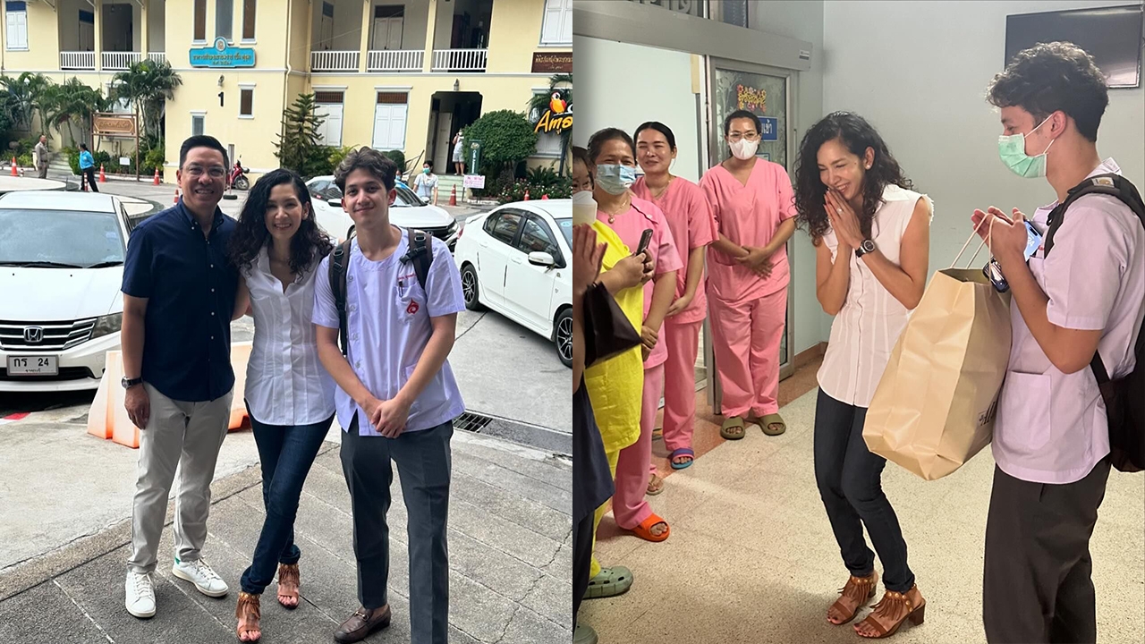พยาบาลเล่าถึง น้องปุณณ์ ลูกชาย นุสบา ฝึกงานที่ รพ. ชมว่าที่คุณหมอน่ารักมาก