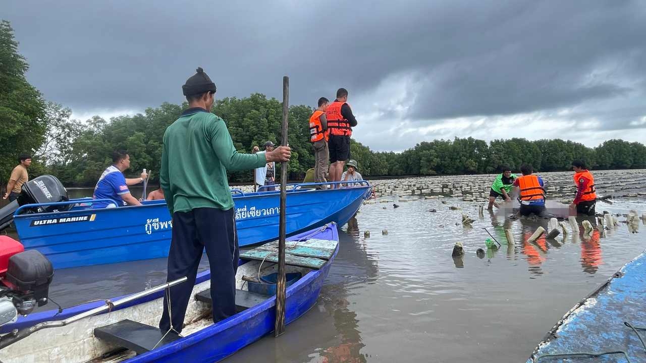 สลด เฒ่าทะเล ป่วยหลายโรค ออกเรือไปจับปูคนเดียว พลัดตกน้ำเสียชีวิต 