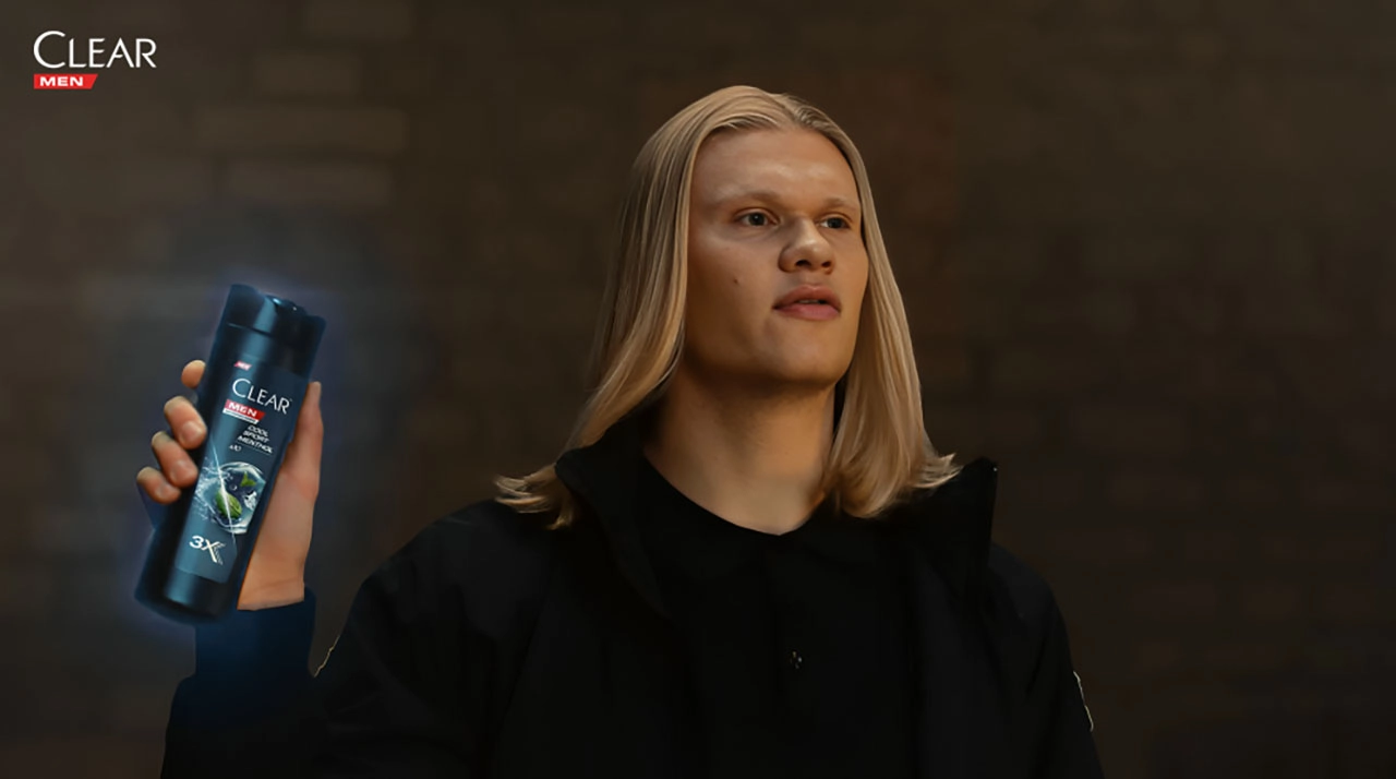 เซอร์ไพรส์ “Erling Haaland” หัวหอก ยิงลูกโหด แมนฯซิตี้ ก้าวเป็นแอมบาสเดอร์ CLEAR MEN คนล่าสุด