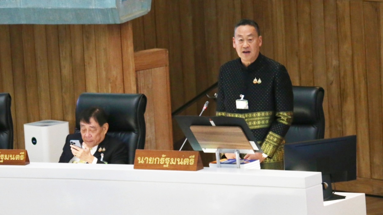 นายกฯ แจงที่ประชุม สว. ถึงความจำเป็นร่างงบฯ เพิ่มเติมปี 67 ใช้ทำดิจิทัลวอลเล็ต