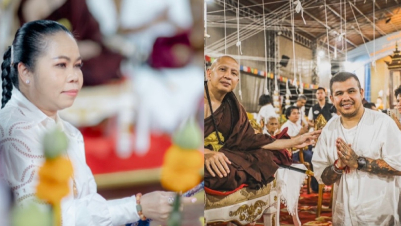 ตุ๊กกี้ ร่วมบุญครั้งใหญ่กับ โทน บางแค นำเงิน 20 ล้าน บูรณะพระวิหารที่ถูกไฟไหม้