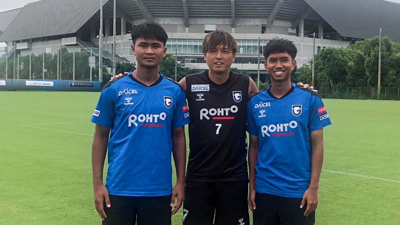 "ชาญณรงค์-ยศกร" เปิดใจลงซ้อมทีมชุดใหญ่ “กัมบะ” ทีมดังในศึก เจลีก ครั้งแรก (คลิป)