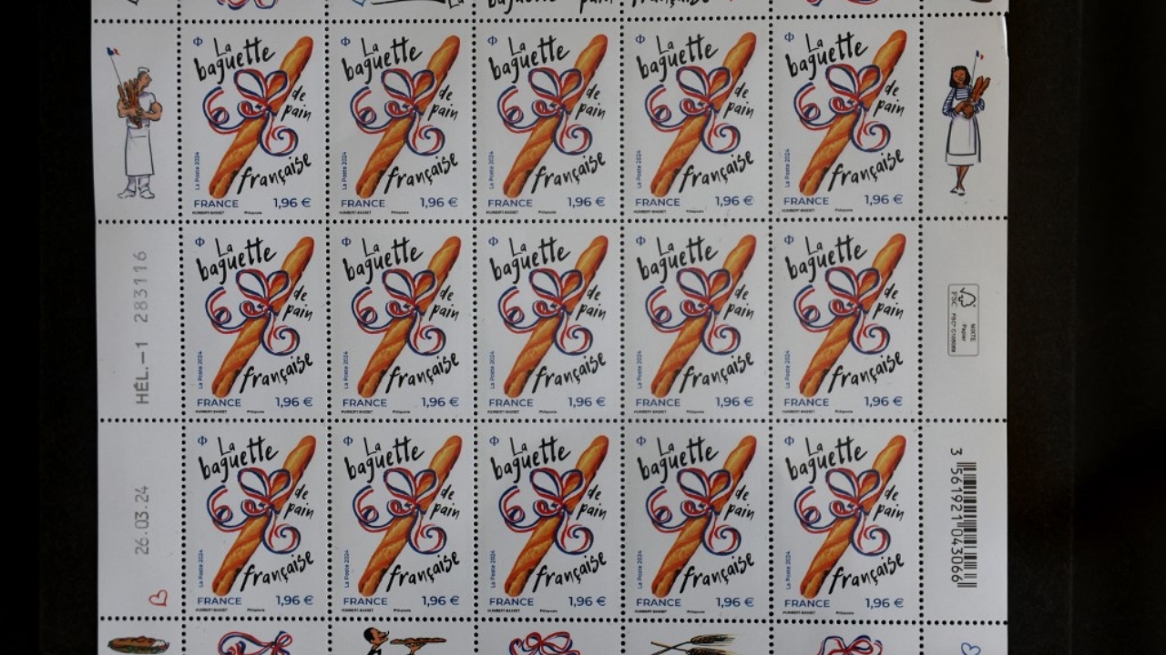 ฝรั่งเศสไอเดียบรรเจิด เปิดตัวแสตมป์มีกลิ่นขนมปังบาแกตต์