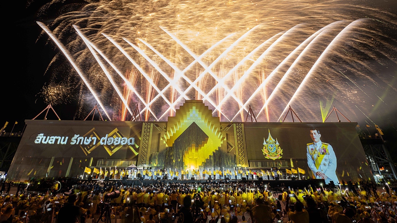 สุดอลังการ “ลมหายใจของแผ่นดิน” เฉลิมพระเกียรติ พระบาทสมเด็จพระเจ้าอยู่หัว