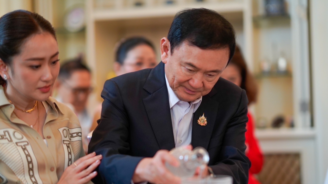 “ทักษิณ” ดีใจได้กลับมาจัดงานวันเกิดครบ 75 ปีในเมืองไทย หวังมีเวลาอีก 40 ปี