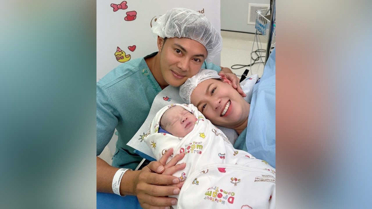 เฮดังๆ ภรรยา แมน การิน คลอดลูกคนที่ 2 แล้ว เผยภาพแรกครอบครัวสุดอบอุ่น