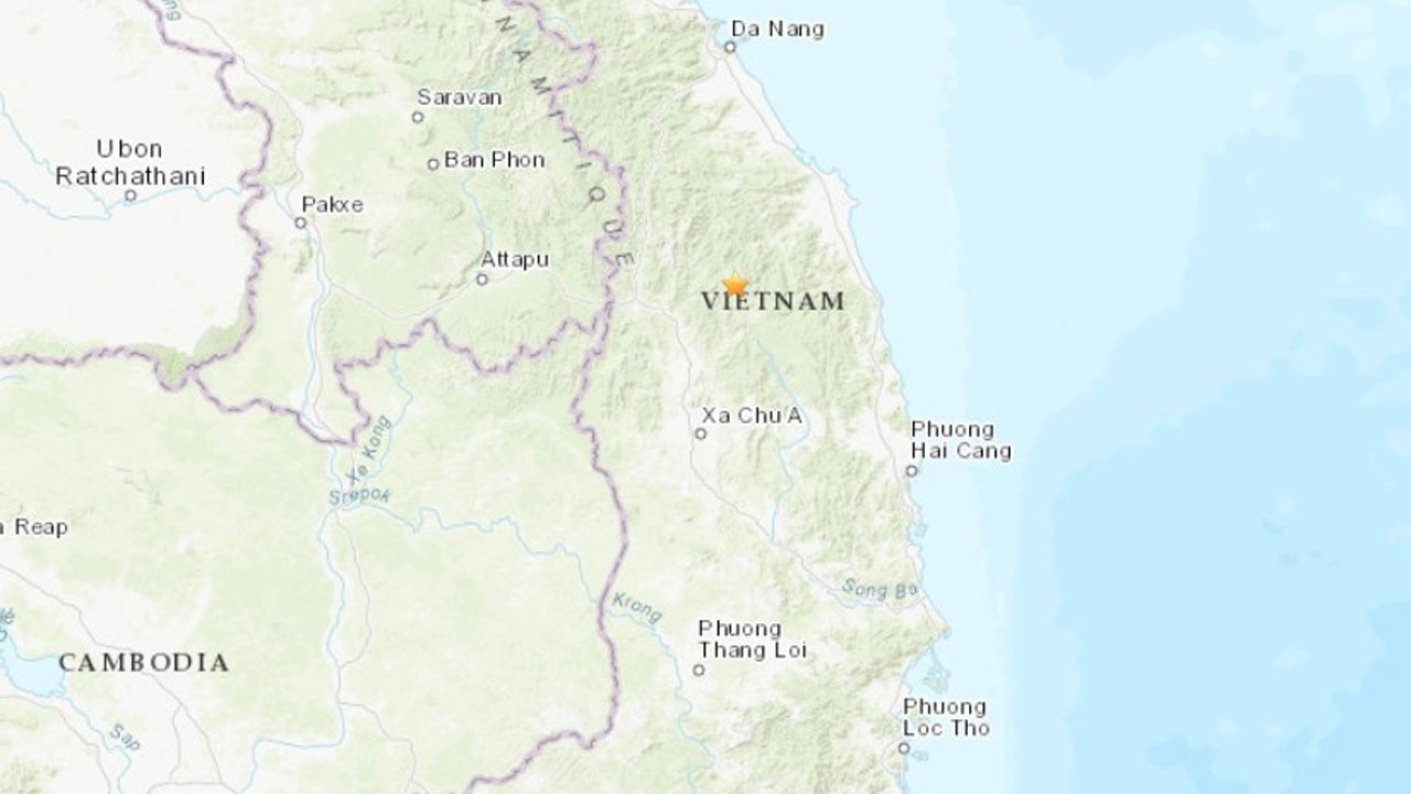 ระทึก แผ่นดินไหว ขนาด 5.1 เขย่าเวียดนาม 