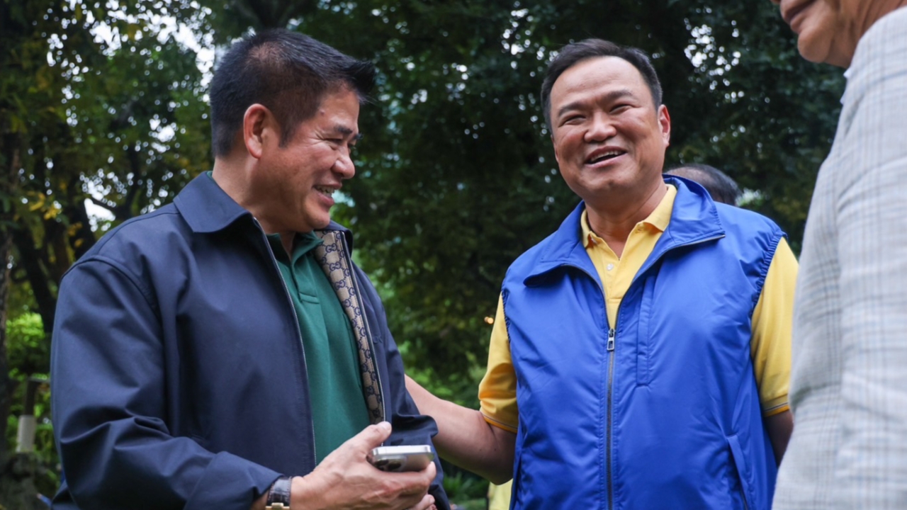 “ธรรมนัส” ลั่นแค่แซว “อนุทิน” ยัน ไม่คิดยุบรวมพรรคเล็กมาเป็นพรรคใหญ่ 